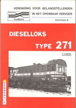 Diesellokomotieven type 271 (reeks 71). VeBOV-brochure 6
